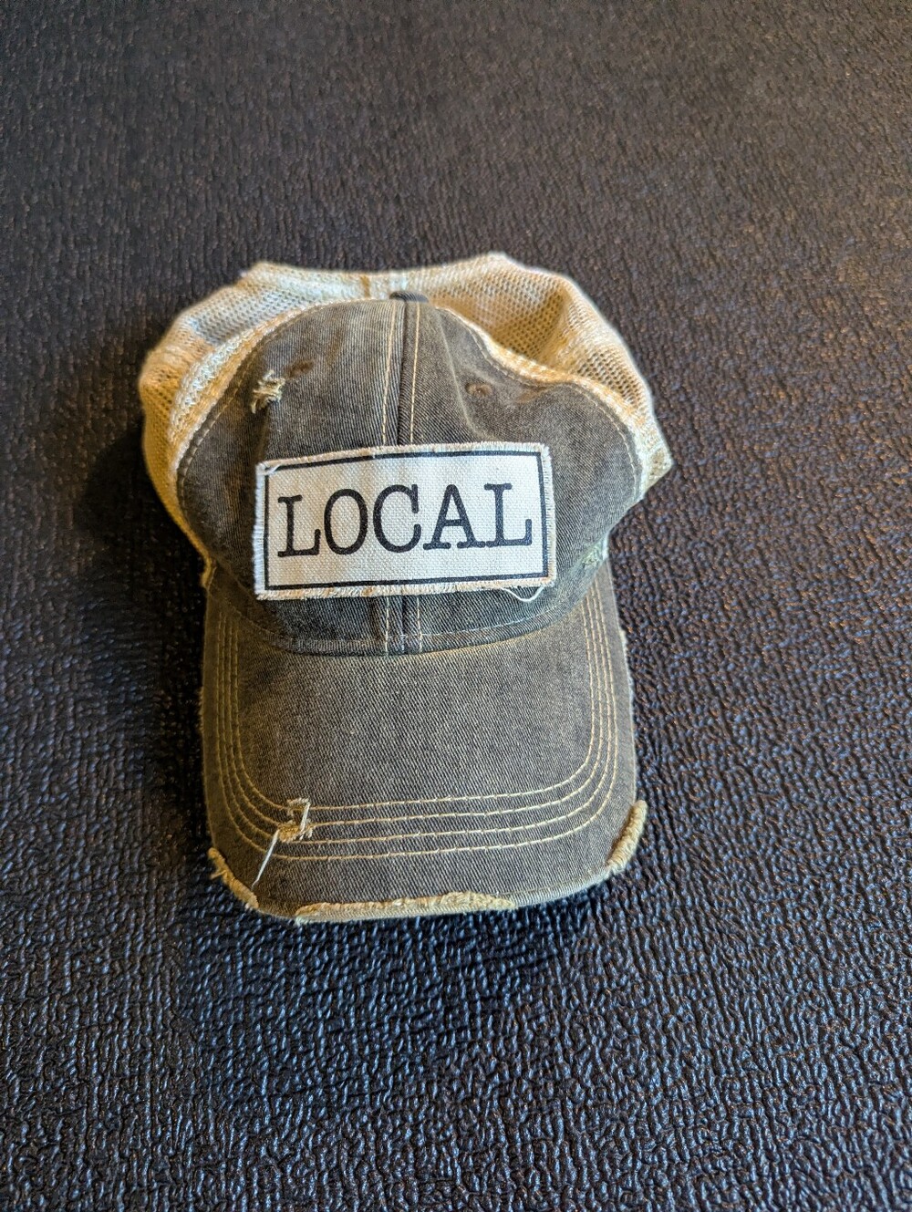 Distressed Look Women's Trucker Hat